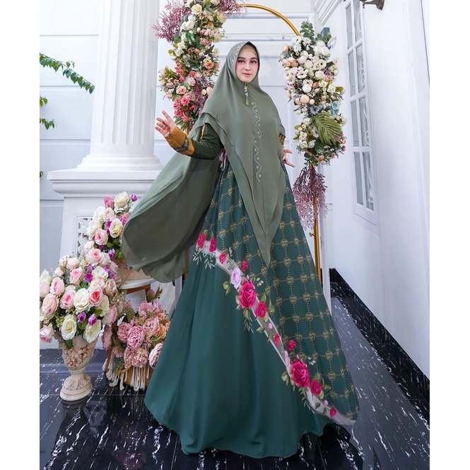 melisa series | set syari | gamis syari | syari premium