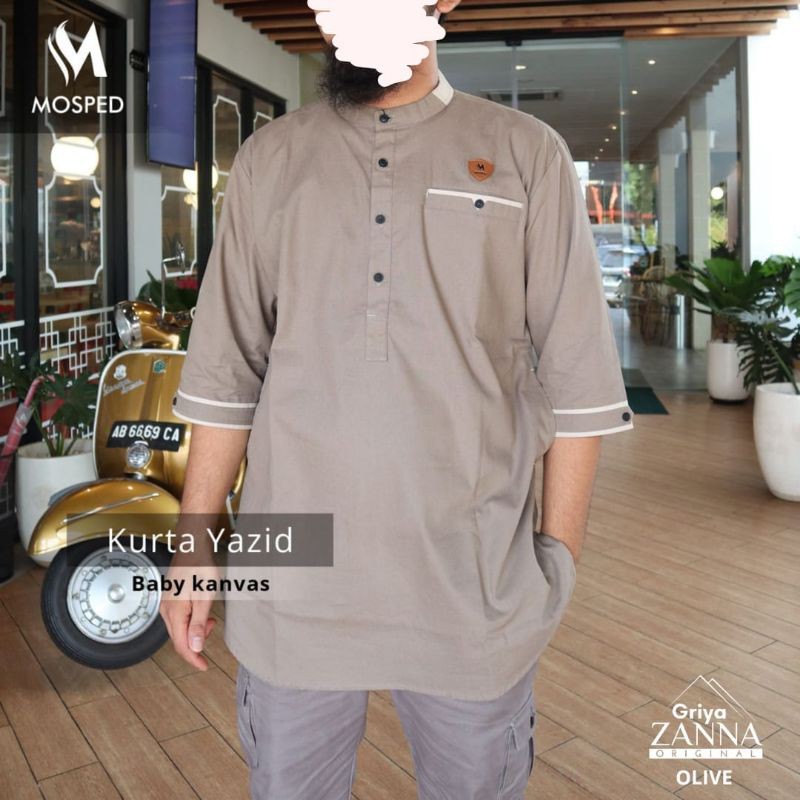 Kurta yazid mosped. baby kanvas koko pria