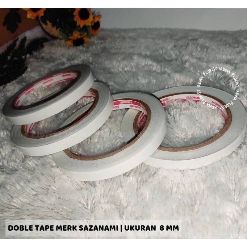 

Double/ doble tape TEBAL 18 Meter murah | 8 MM & 12 MM
