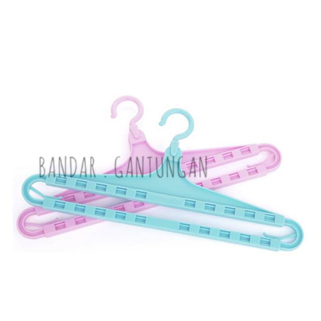 Hanger Handuk Dan Sejadah Gantungan Jemuran Seprei Selimut Gantungan Multifungsi Bisa Di Geser(BH)