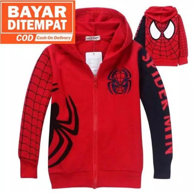 Jaket Anak Motif Spd usia 2-10 thn/bahan fleece-tebal/Arshila Fashion