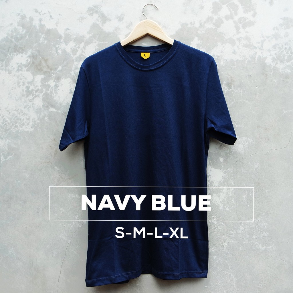 KAOS BIRU NAVY DESAIN SIMPEL CILACAP LASKAR NUSAKAMBANGAN Shopee