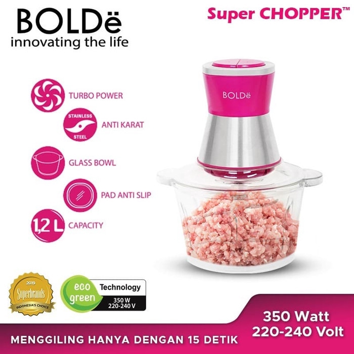 Bolde Super Chopper Cincang - Cacah - Mix Hanya Dalam Waktu 15 Detik