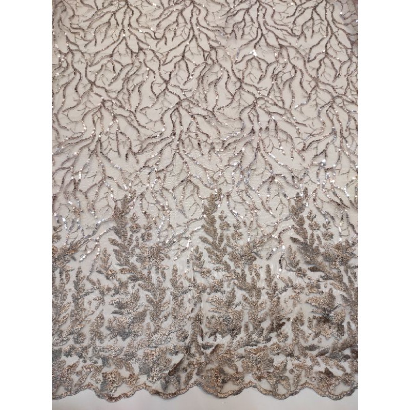 Tulle Bordir Tumpal Payet/Tulle Bordir Tumpal