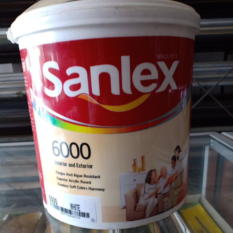 Cat Tembok Putih Sanlex 6000