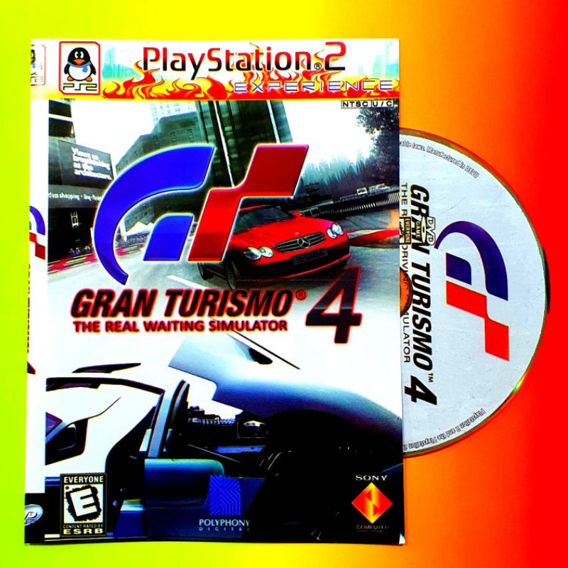 KASET GAME PS2 GRAN TURISNO 4 TERBARU - KASET VIDEO GAME BALAPAN MOBIL TERBARU - KASET PS2 PERANG TE