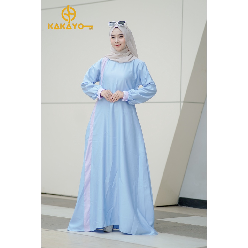 Gamis dewasa/Baju gamis/Gamis muslimah/Gamis Lebaran/Gamis dari Kakayo