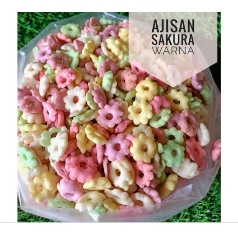 

Camilan Ajisan Warna - warni | Ajisan Sakura
