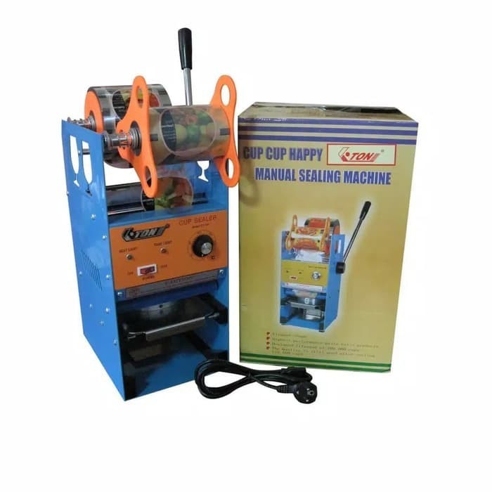 Cup Sealer  ETON  Mesin Press Gelas Plastik  Murah - Orange