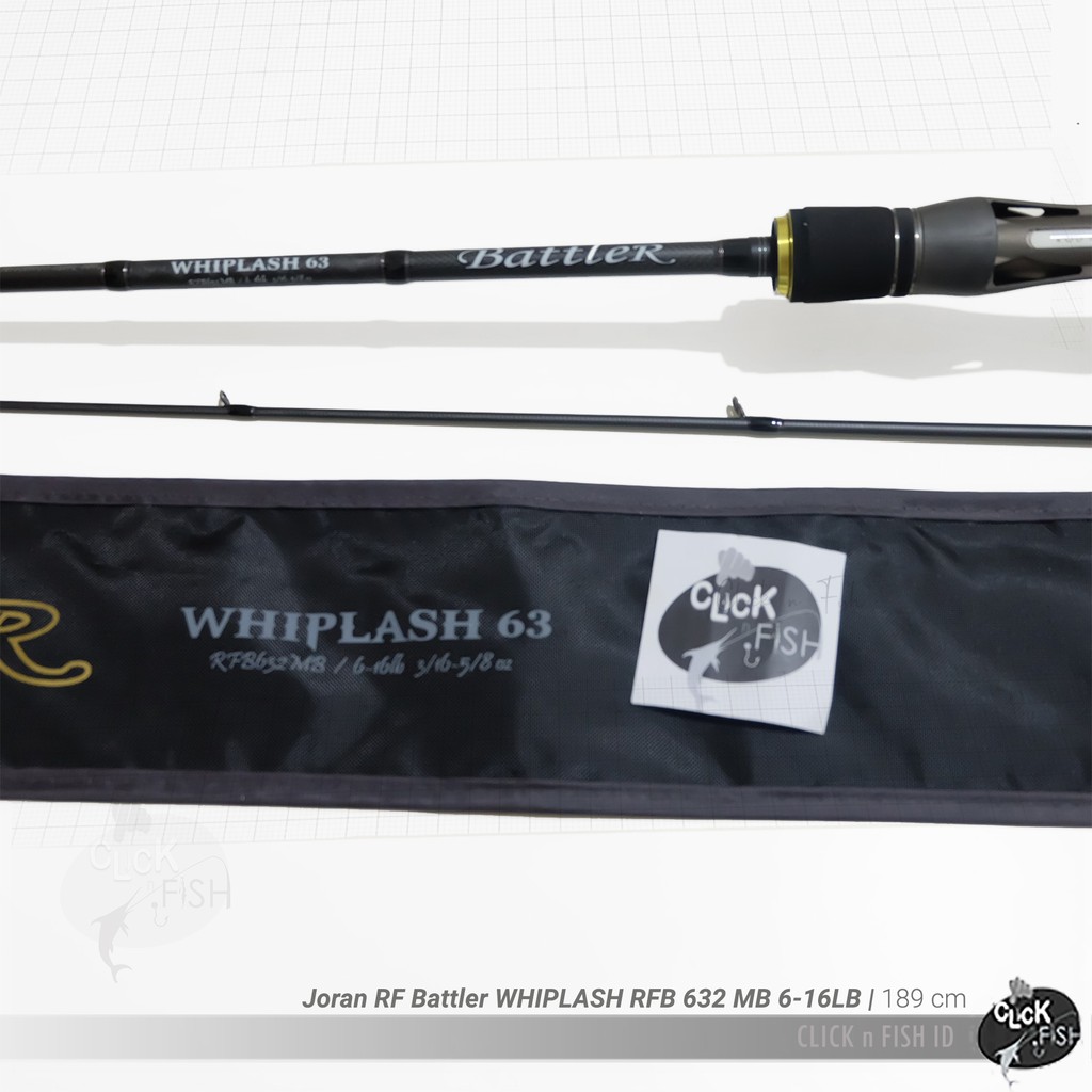 Joran RF Battler WHIPLASH RFB 632 MB 6-16LB | 189cm 2 section Rodford