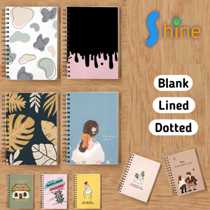 

Spiral Notebook Aesthetic A5 60 Lembar 120 Halaman