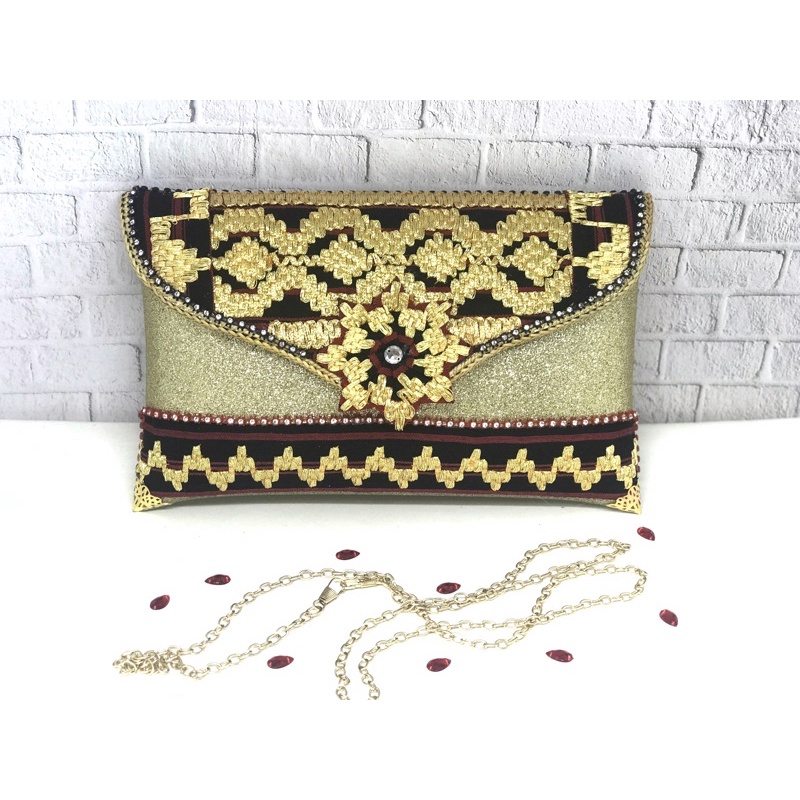 Tas/ Cluth/ Dompet/ Dompet Pesta/ Tas Pesta/ Cluth Pesta/ Tas Jinjing/ Etnik Lampung/ Dompet