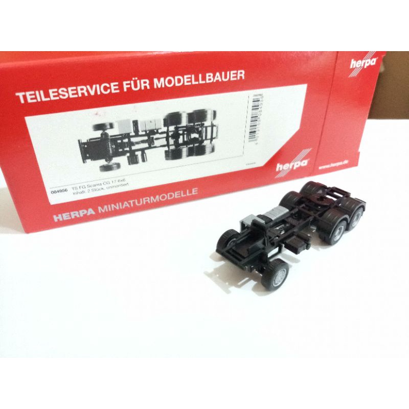 herpa 084956 sasis Scania CG 6x6 skala 87
