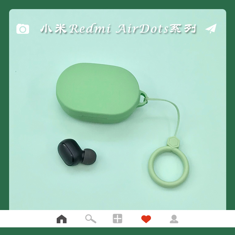 Soft Case Pelindung Earphone Wireless Bluetooth Motif Alpukat Untuk Redmi Airdots 2 Xiaomi Youth Edition