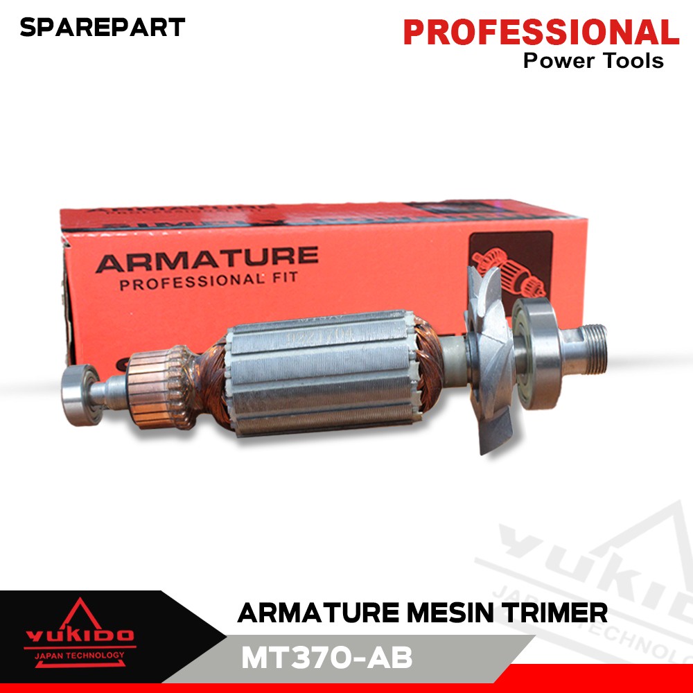 JAMIN ORI Armature/Angker Mesin Propil YUKIDO ARMATURE ELECTRIC TRIMMER / MESIN TRIMMER PROFIL MT370