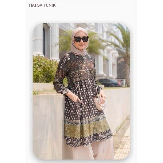 HAFSA TUNIK HL / HAFSA TUNIK BROWN / HAFSA TUNIK HEAVENLIGHTS