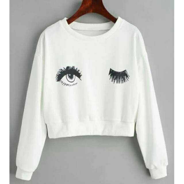 JAYA.Co Sweater Crop CUTE MATA