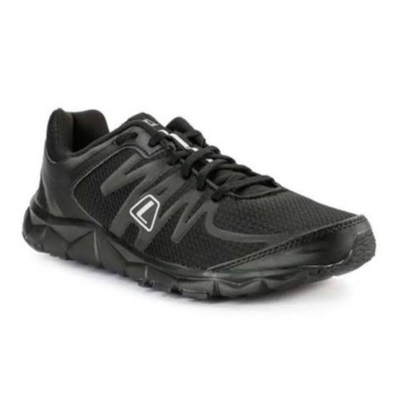 Sepatu League Hitam Full Lari Pria Black New Volkov U Running Shoes Cowo Original