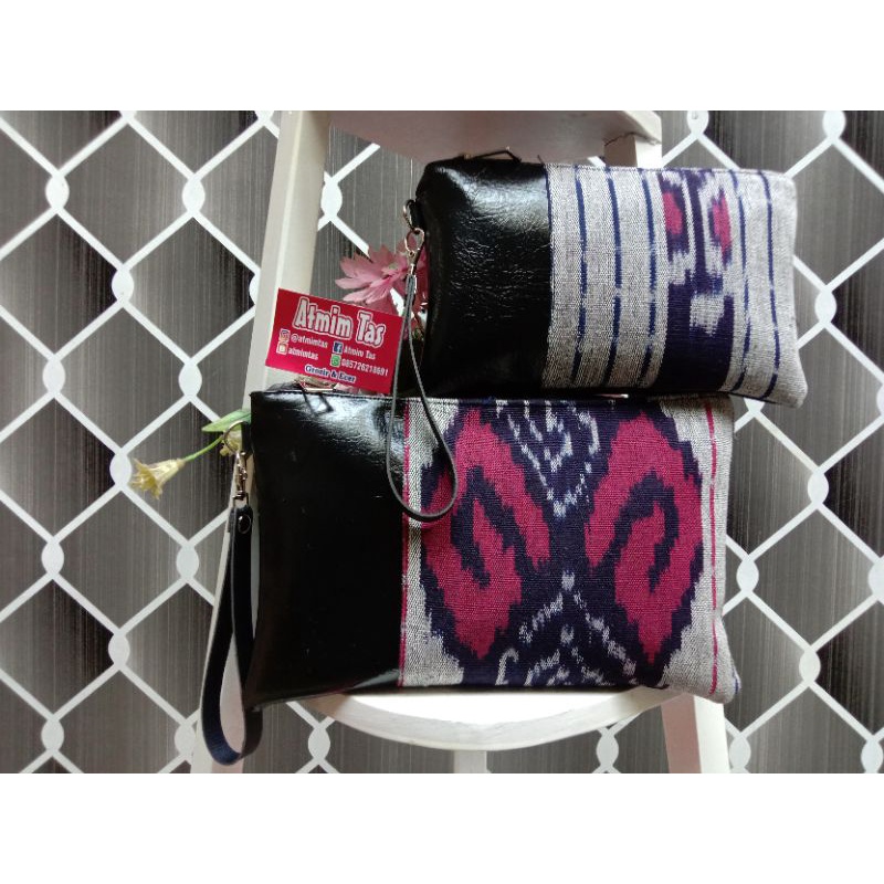 GROSIR Set Clutch ethnic TENUN TROSO JEPARA/CLUTCH TENUN TROSO/DOMPET TROSO