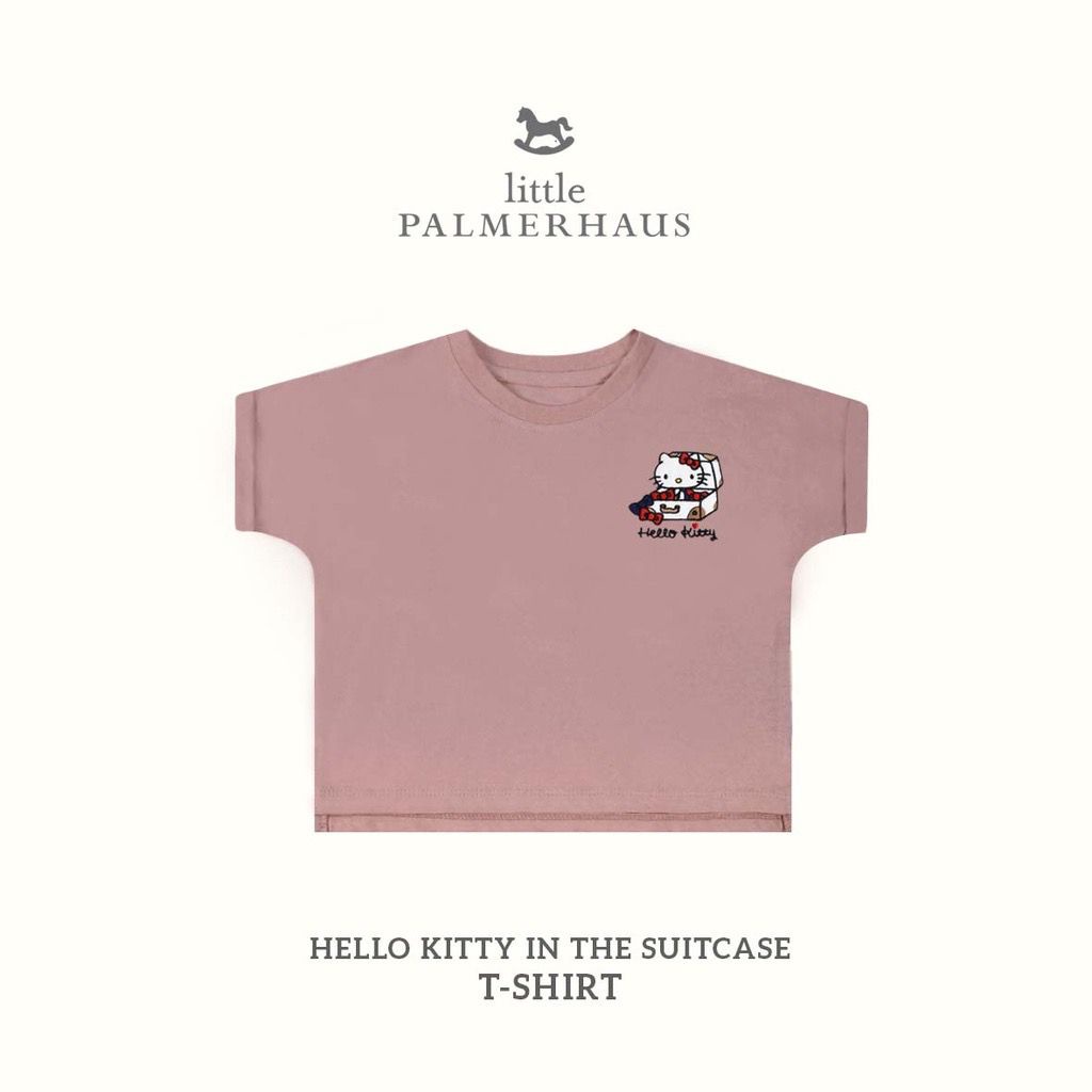 Little Palmerhaus T-Shirt Hello Kitty 1-6 Tahun Kaos Atasan Anak Perempuan