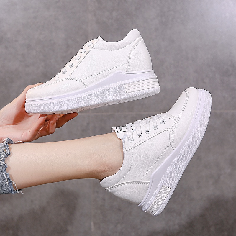 DNY Sepatu Sneaker Perempuan Fashion Sepatu Olahraga Outdoor import 0053-4