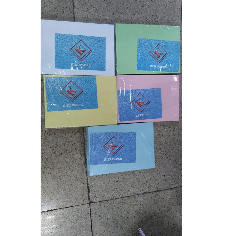 

Special Price // PROMO KIKI Kertas HVS Warna A4 70 Gram 397✯