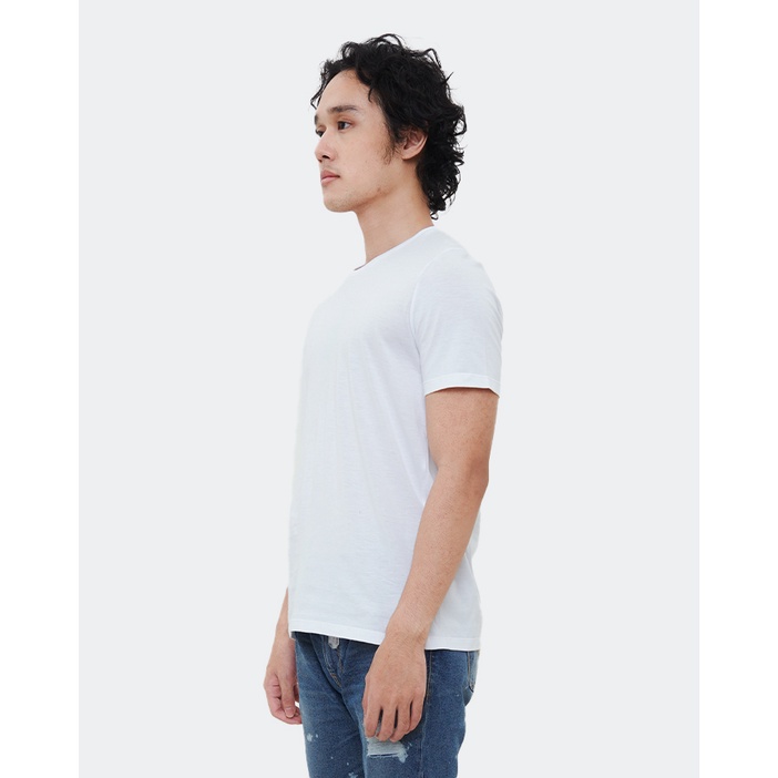 MANZONE kaos lengan pendek NIFTY-BESTBUY - white