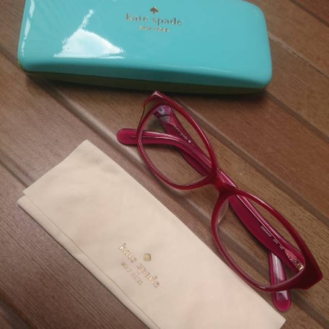 Preloved Frame kaca mata Kate Spade eyewear Donnah 100% original