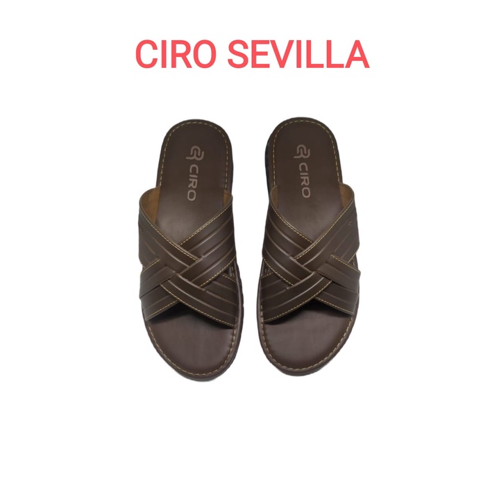 SANDAL CIRO SEVILLA-KUALITAS MATAHARI-KULIT ASLI-100% PRODUK INDONESIA-PROMO