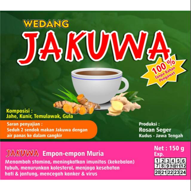 

Wedang Jakuwa