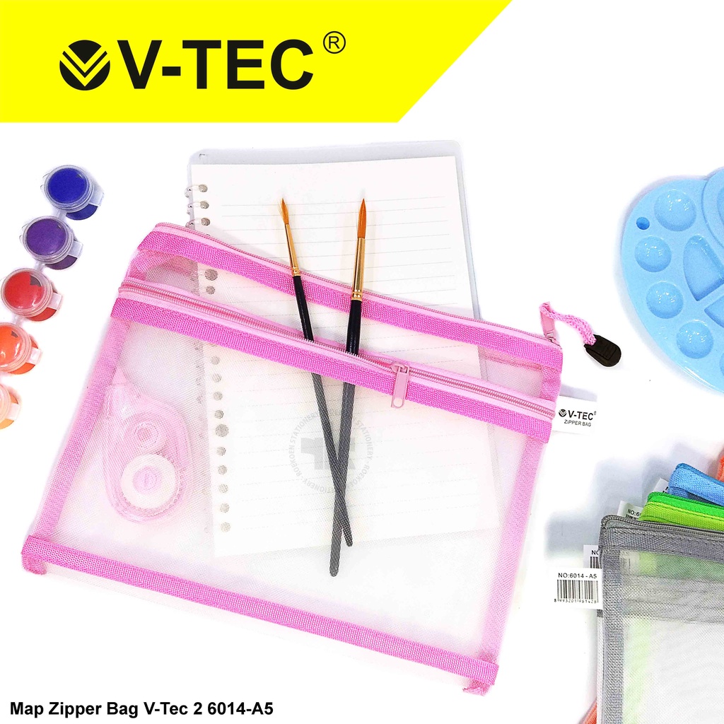 

V-Tec Zipper Bag 2 Sap 6014 A5