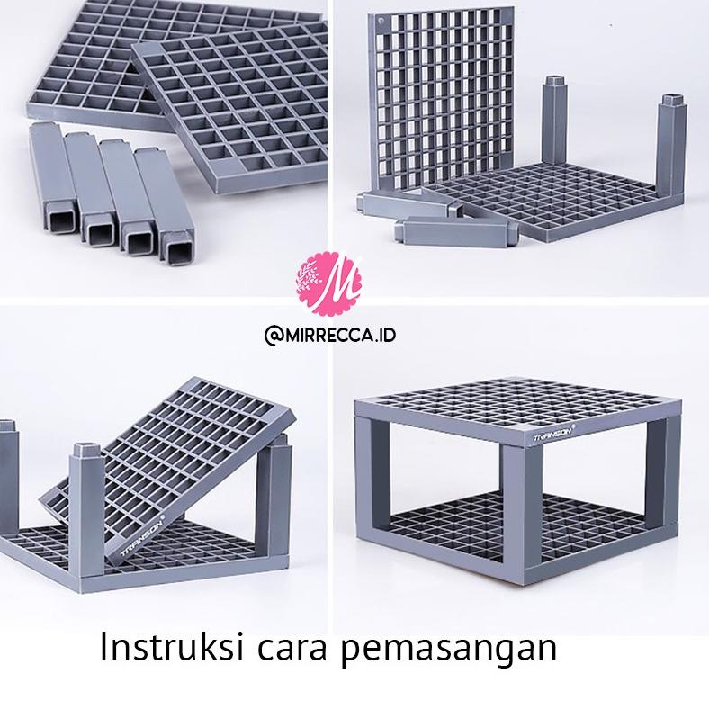 

➶ 49 ROUND / 96 SQUARE BRUSH PEN HOLDER DESK ORGANIZER TEMPAT KUAS ALAT SENI LUKIS AKSESORIS TOMBOW ◘