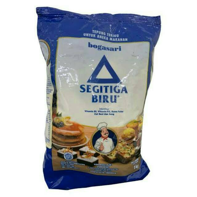 

Tepung Segitiga Biru Premium 1kg