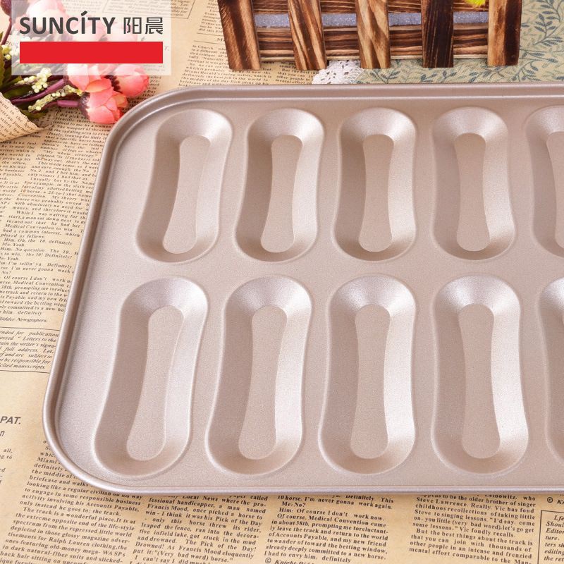 suncity 12cups eclair bake pan / puff tray