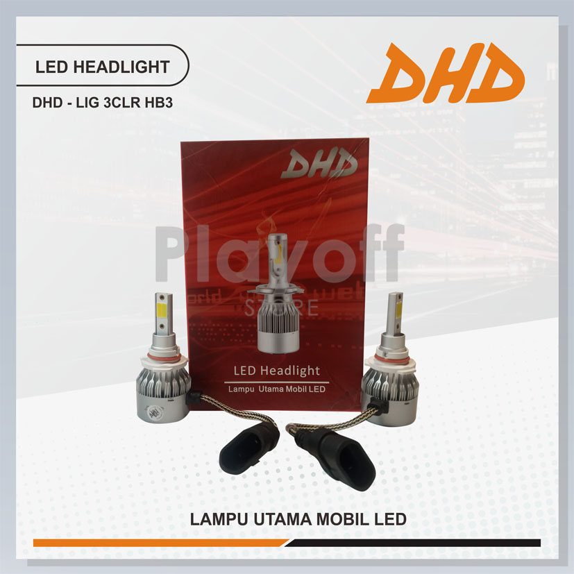 [2pcs] LED HB3 Headlight Lampu Mobil DHD