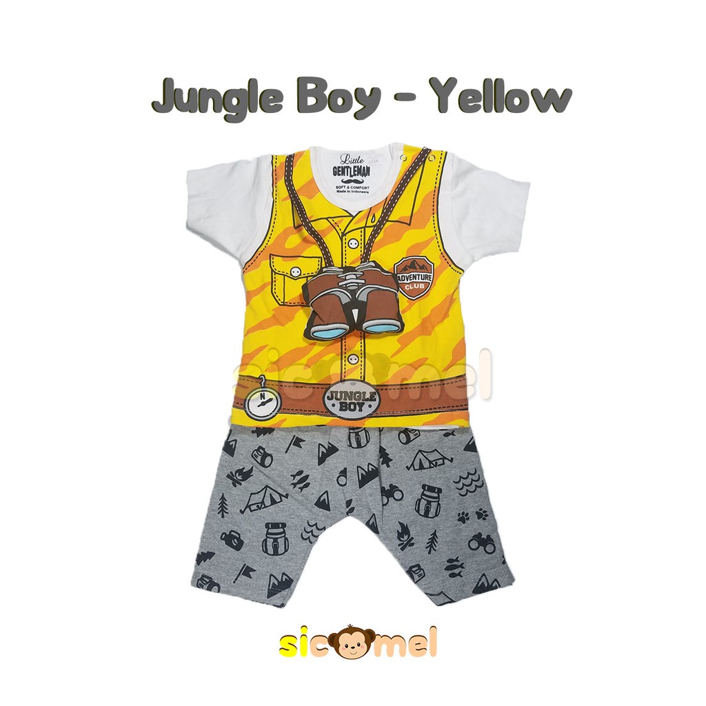 Baju Bayi/ Setelan Anak/ Baju Baby JUNGLE BOY