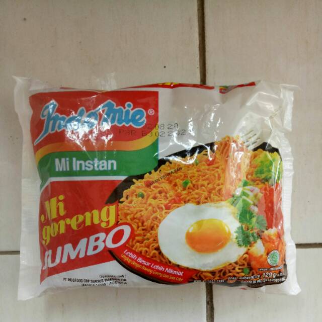 

Indomie goreng jumbo
