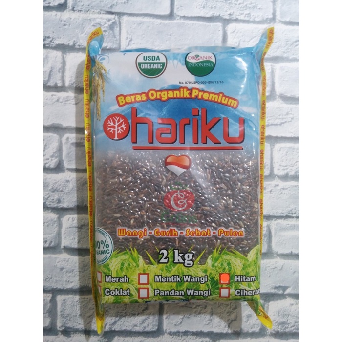 

Beras Hitam Organik HARIKU 2Kg