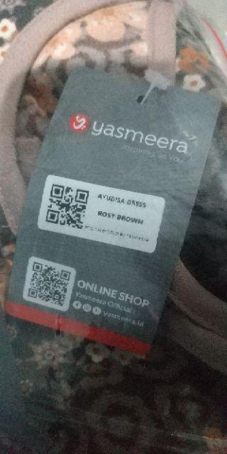 Yasmeera Ayudisa Dress Gamis Only Motif Batik Modern Printed Exclusively