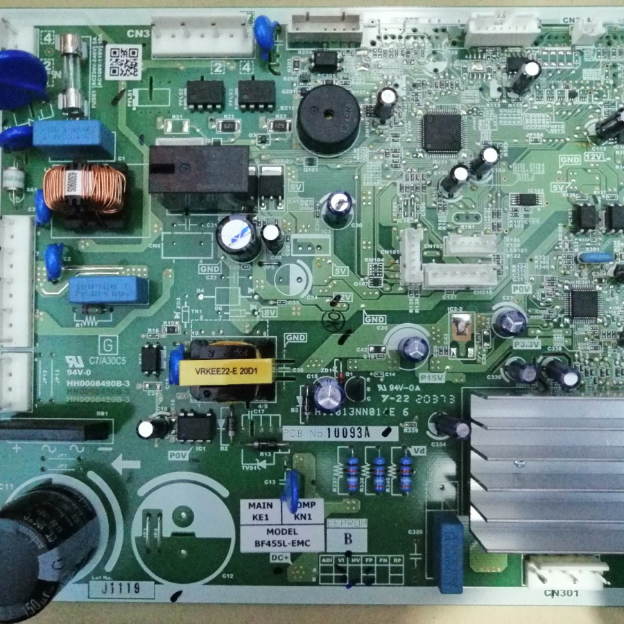 PCB / MODUL KULKAS HITACHI R-WB49PGD9