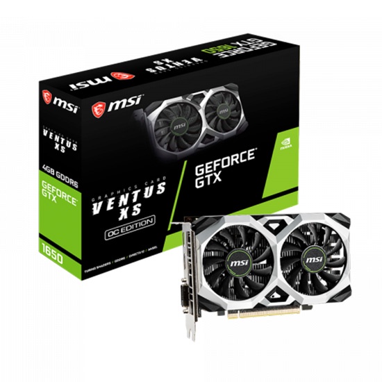 MSI GTX1650 VENTUS XS 4GB GDDR6