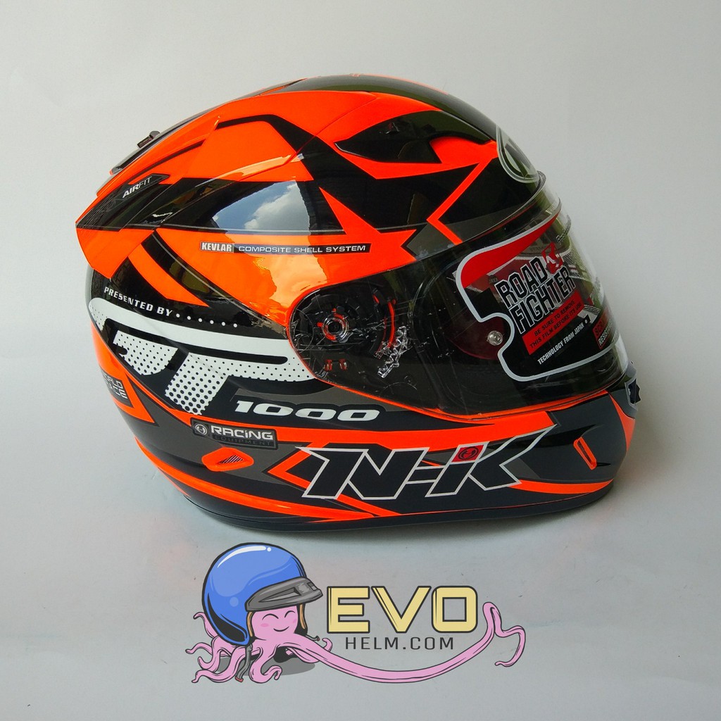 NHK GP1000 SE STAR GRAPHIC ORANGE FLUO