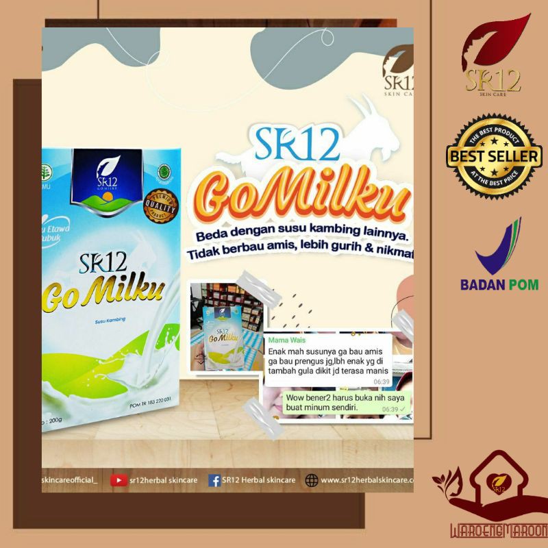 

GO MILKU, SUSU KAMBING ETAWA !