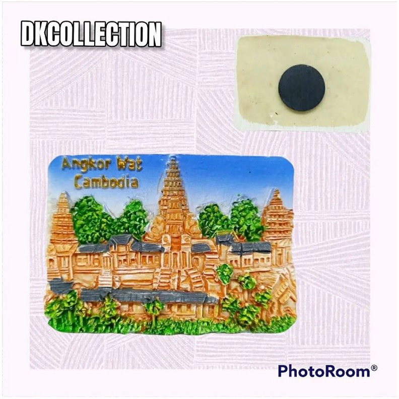 Magnet kamboja magnet kulkas kamboja souvenir tempelan kulkas kamboja magnet kulkas Cambodia