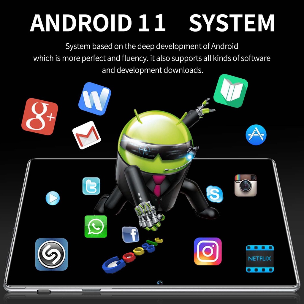 【Bisa COD】Tablet PC Baru Galaxy S8 S8+ Tab Baru 12GB + 512GB Tablet Android 10.1 Inci Layar Full Screen Layar Besar Wifi 5G Dual SIM Tablet Untuk Anak Belajar,Table Gaming Murah Cuci Gudang