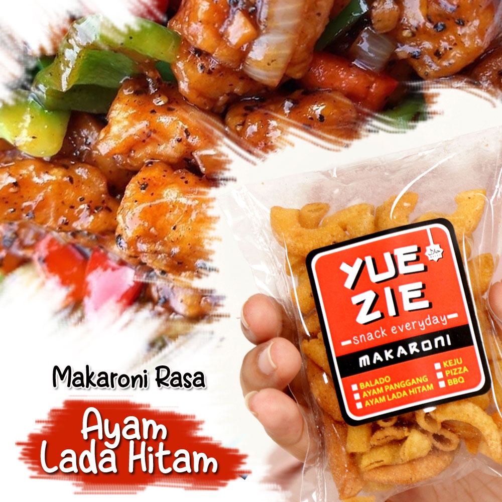 

Makaroni Rasa Ayam Lada Hitam Lezat dan nikmat