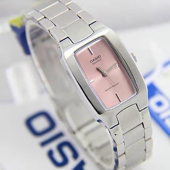 jam tangan wanita pink ltp-1165a-4 casio cewek analog original garansi