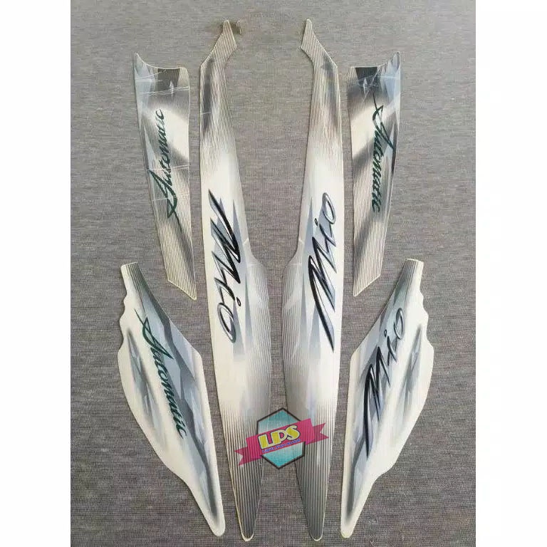 Striping Stiker Mio Sporty Warna PUTIH