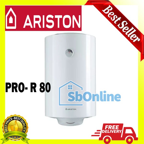 ARISTON Electric Water Heater Medium Capacity - Pro R 80 Liter 1200 Watt
