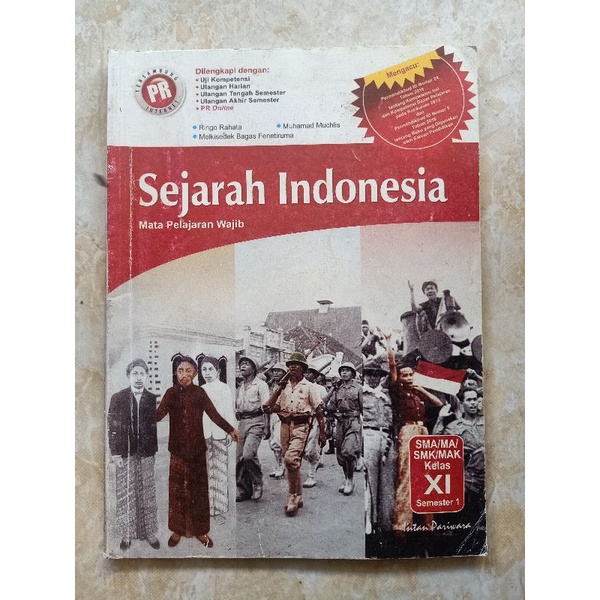 Buku LKS Sejarah Indonesia Kelas XI Semester 1